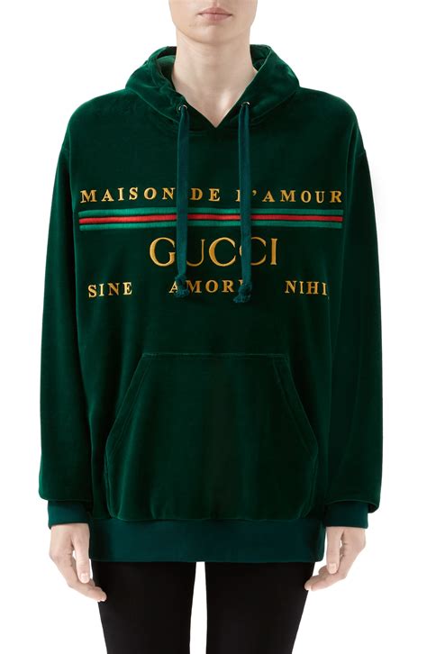 gucci sweat suit on person|gucci oversized sweatshirt.